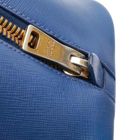 PRADA Blue Leather Bag - Picture 8 of 15